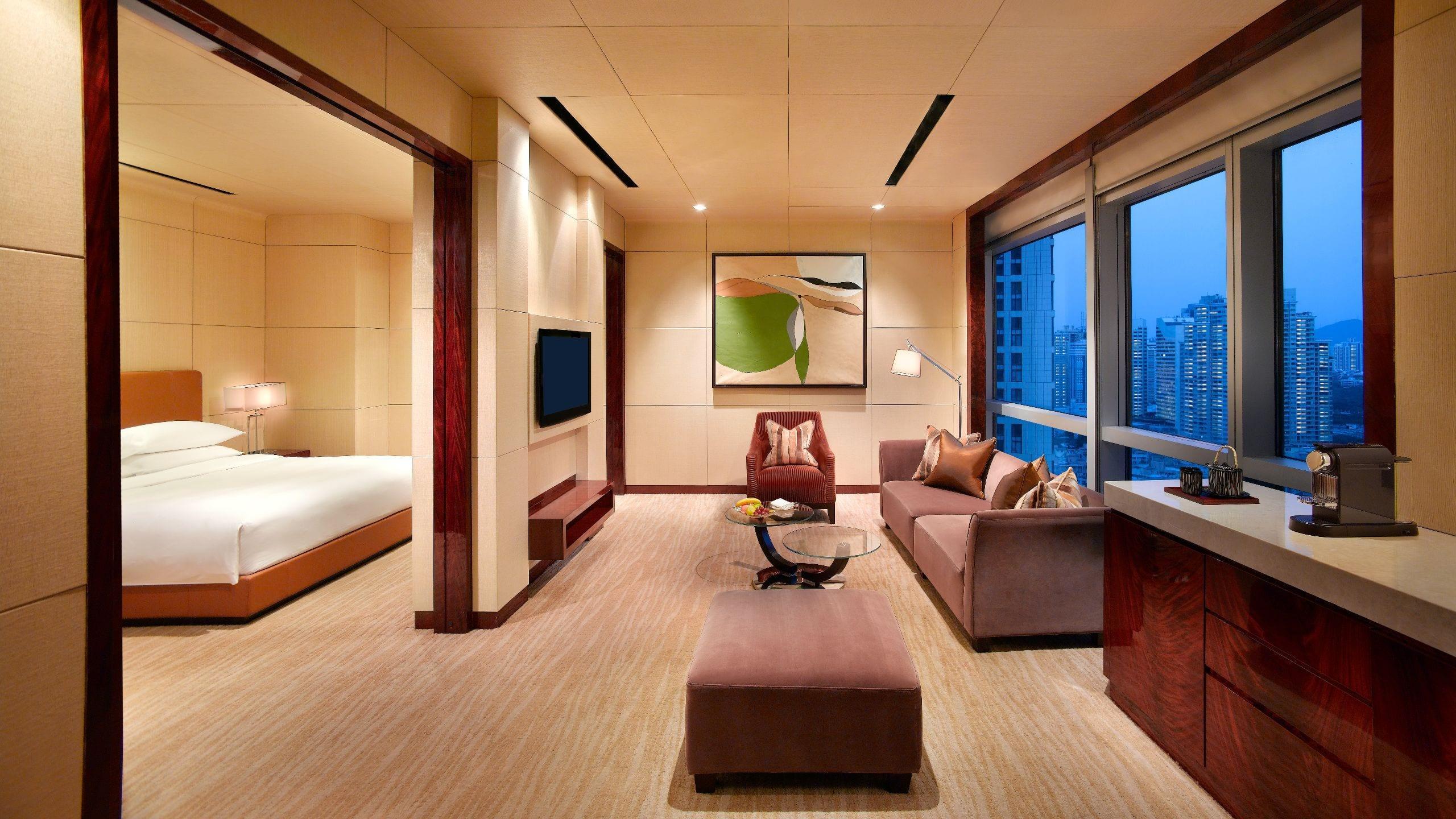 מלון Grand Hyatt שנג'ן מראה חיצוני תמונה